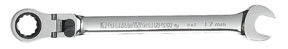 GearWrench 85617 XL Locking Flex Ratcheting Combination Wrench 17 mm.