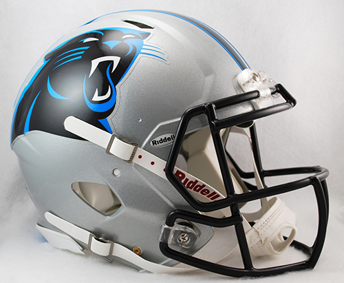 Riddell Carolina Panthers Helmet  Authentic Full Size Speed Style