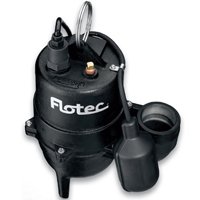 STA-RITE INDUSTRIES Flotec FPSE3601A Flotec 1/2 H.P. Cast Iron Sewage Ejector Pump with Tethered Switch FPSE3601A