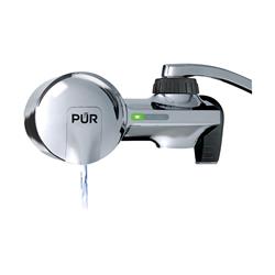 Pur 4760484 100 gal Maxion Mineral Clear Horizontal Faucet Mount Filter&#44; Chrome