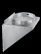 Chimney M &amp; G Duravent 7DT-TSBSS 7 Inch  Duratech Stainless Tee Support