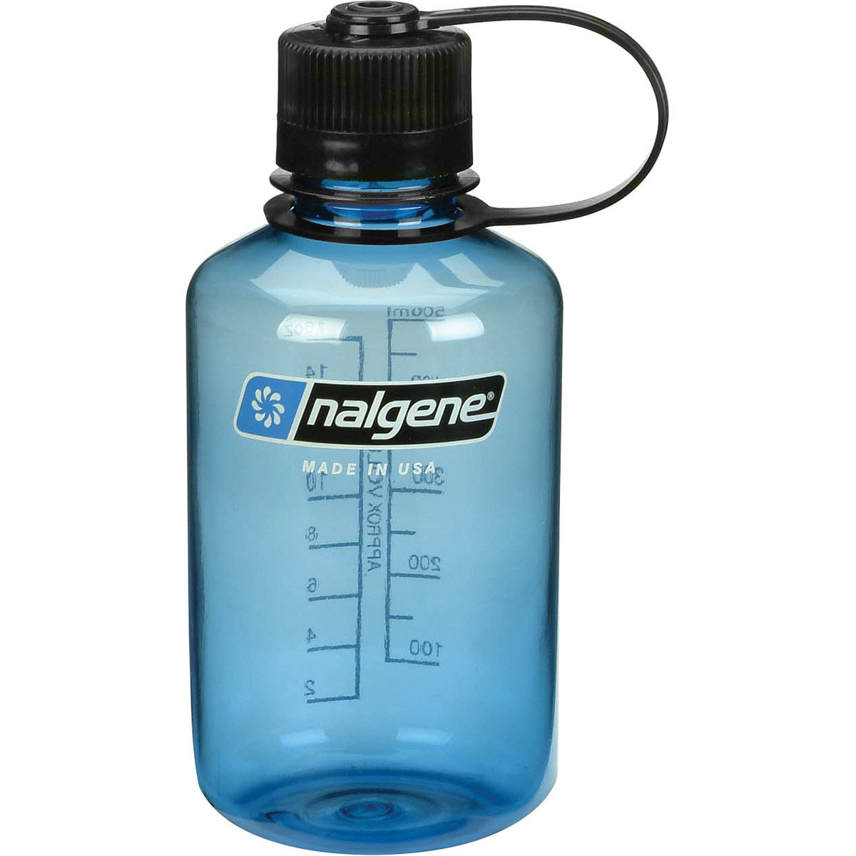 NALGENE 342683 16 oz Sustain Tritan Narrow Mouth Water Bottle&#44; Slate