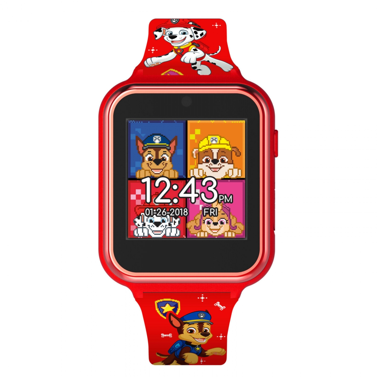 Paw Patrol 817899 Paw Patrol Accutime Interactive Kids Watch&#44; Red