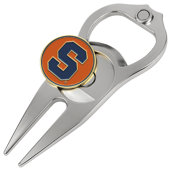 LinksWalker LW-CO3-SYO-HTDT Syracuse Orange-Hat Trick Divot Tool