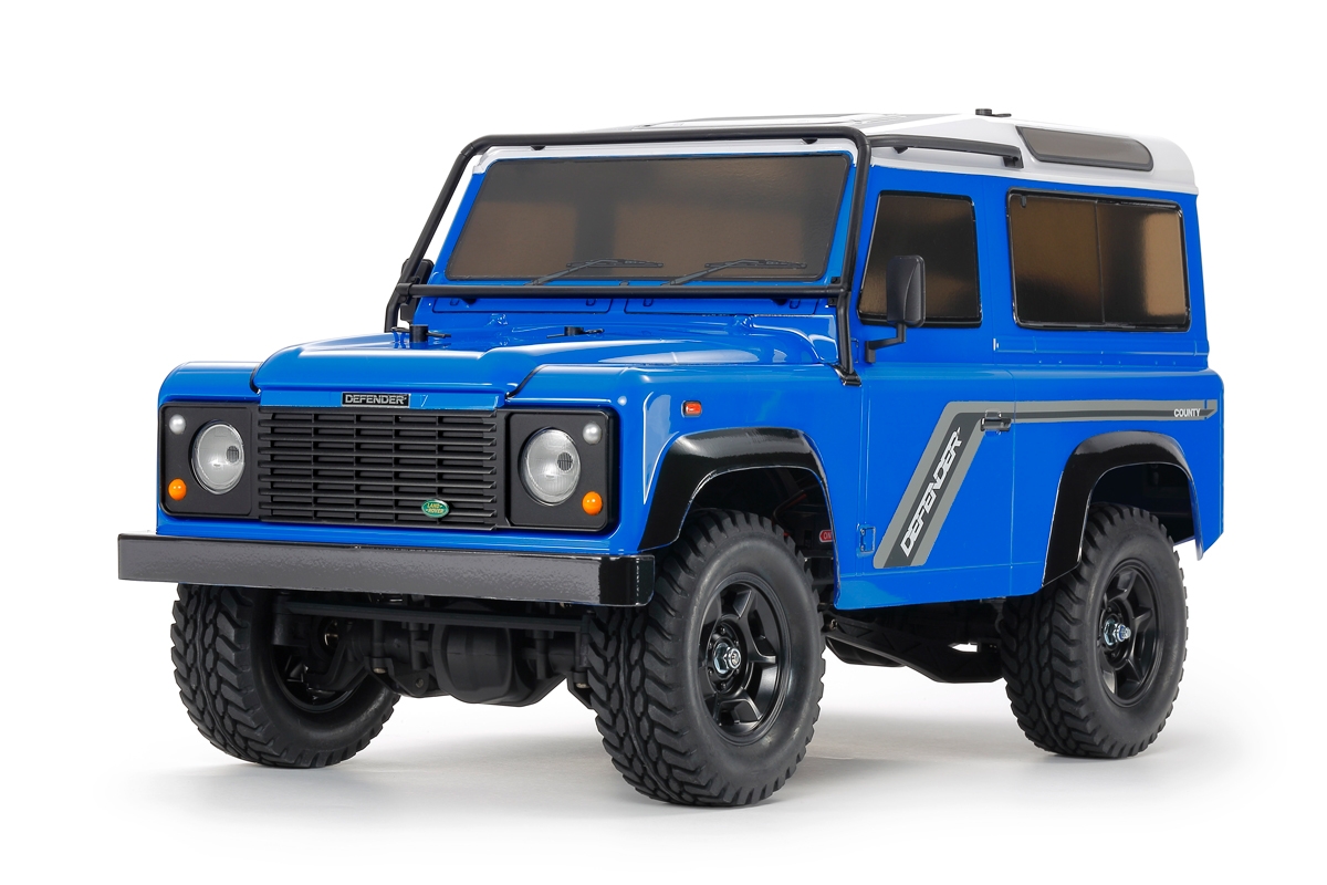 TAMIYA TAM47478-A 1-10 Scale RC Pre-Painted Truck Kit for 1990 Land Rover Defender CC-02