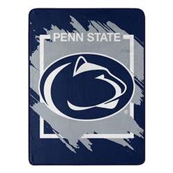 The Northwest Group 9060433043 46 x 60 in. Penn State Nittany Lions Micro Raschel Dimensional Design Rolled Blanket