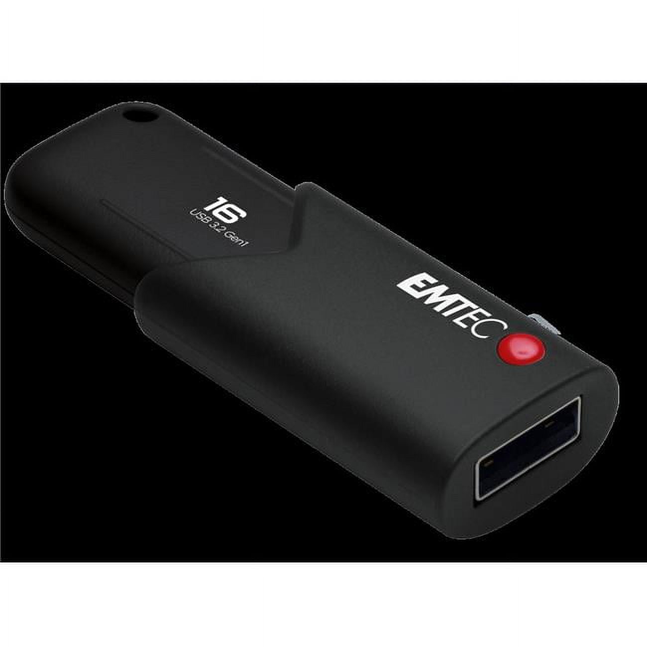 Emtec ECMMD16GB123 USB 3.1 B123 Click Secure 16GB Flash Drive