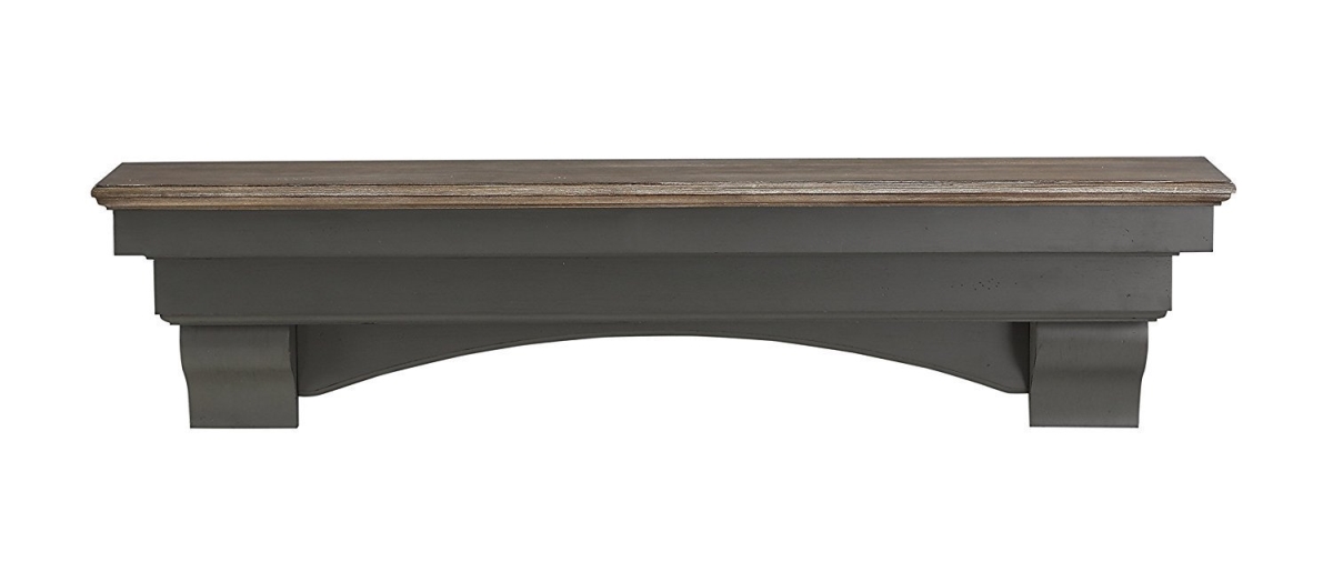 JensenDistributionServices 72 in. The Hadley Shelf or Mantel Shelf Cottage Distressed Finish