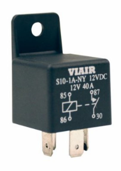 Viair Corporation VIAIR 93940 Air Compressor 40A - 12V Relay with Molded Mounting Tab