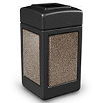 Commercial Zone Products Commercial Zone 720352 StoneTec Square- Black with Riverstone