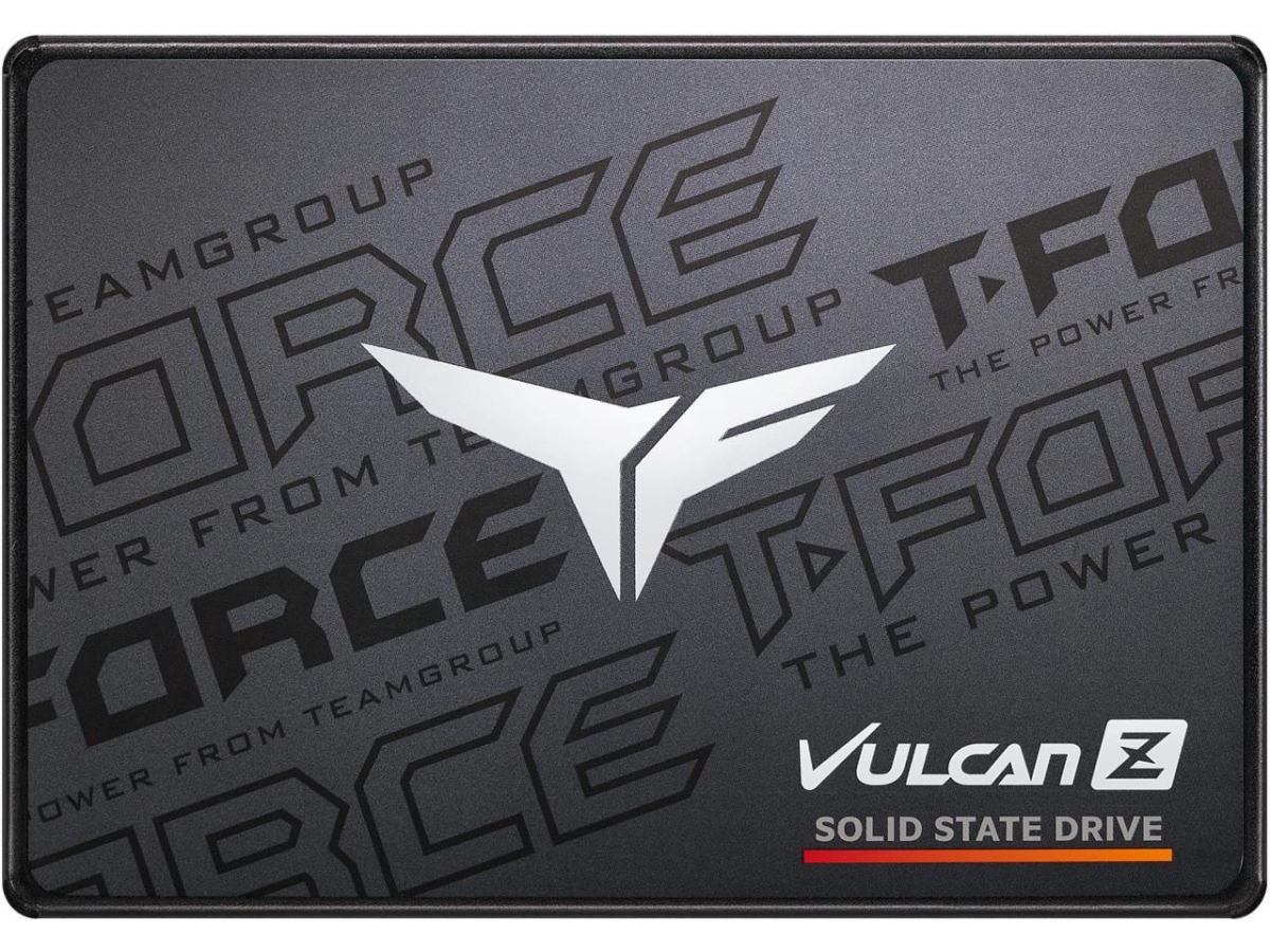 Team Group T253TZ240G0C101 2.5 in. 240GB SATA III 3D NAND T-FORCE VULCAN Z Internal Solid State Drive&#44; Black