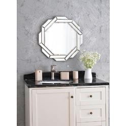 Kenroy Home 60332 Junction Mirrors, Small, Glass Finish