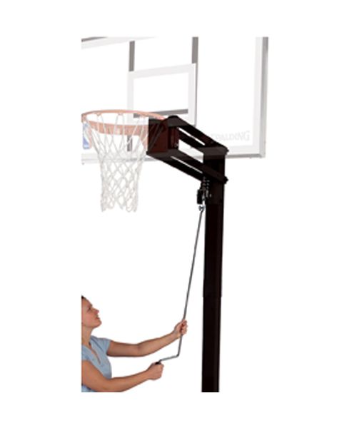 Spalding 310 4 in. Square Inground Pole & Lift Only