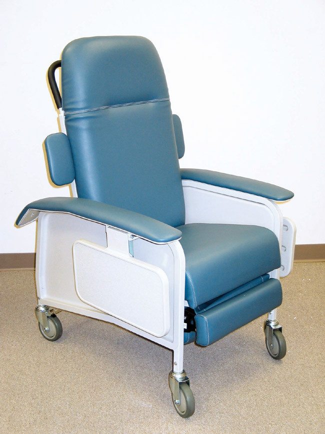 Drive Medical Design & Manufacturing Drive Medical D577-R Clinical Care Recliner Rosewood