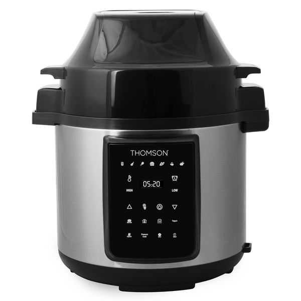 Thomson TFPC607 6.3 qt. Digital Multi-Use Pressure Cooker & Air Fryer with Cooking Accessories