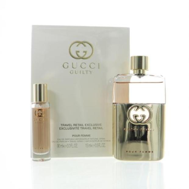 Gucci GSWGUCCIGUILTYPF2PC3 Women Gucci Guilty Makeup Gift Set - 2 Piece
