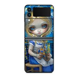 DecalGirl SGZFL3-ALICEVG Samsung Galaxy Z Flip 3 Skin - Alice in a Van Gogh