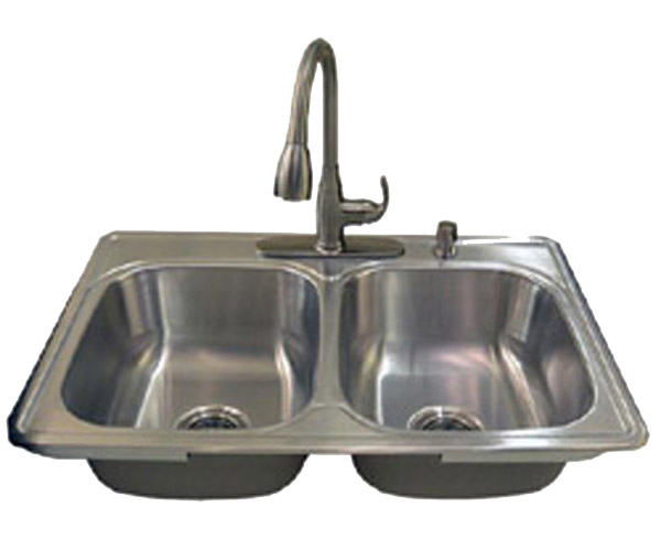 COMPASS MANUFACTURING 7126026 Grab N Go Kitchen Sink Kit - 33 x 22 x 8 in.