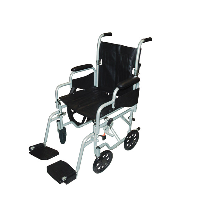 Drive Medical Design & Manufacturing Drive Medical TR18 Polywog Wheelchair/Transport Chair 18 Inch seat width