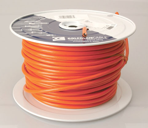 Coleman Cable 250ft. 12-3 Orange Service Cord  20308-66-03 - Pack of 250