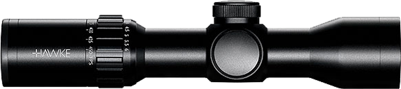 HAWKE OPTICS 12226 30 mm 1.5-6 x 36 XB30 Compact IR Crossbow Scope