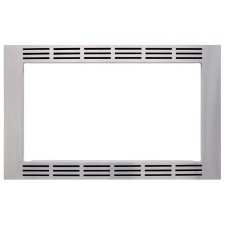 SharpTools 30 in. Wide Trim Kit for All 2.2cu.ft. Stainless Microwaves - Stainless Steel