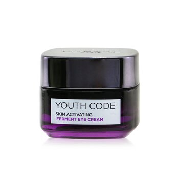 L'Oreal 259707 15 ml Youth Code Skin Activating Ferment Eye Cream