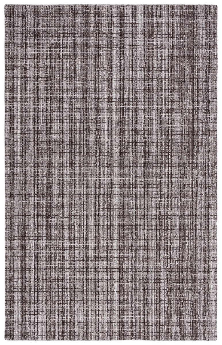 Safavieh ABT492T-5 5 x 8 ft. Abstract Modern Hand Tufted Rectangle Area Rug&#44; Brown & Grey