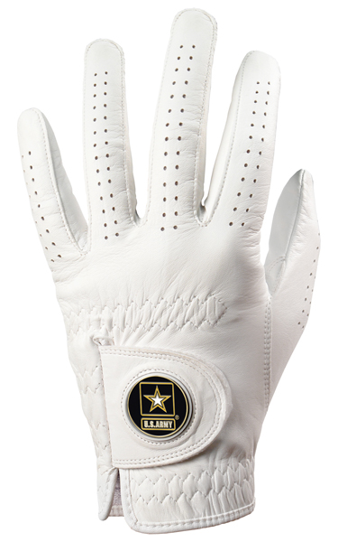 LinksWalker LW-MIL-ARM-GLOVE-XXL United States Army - Golf Glove&#44; White - 2XL