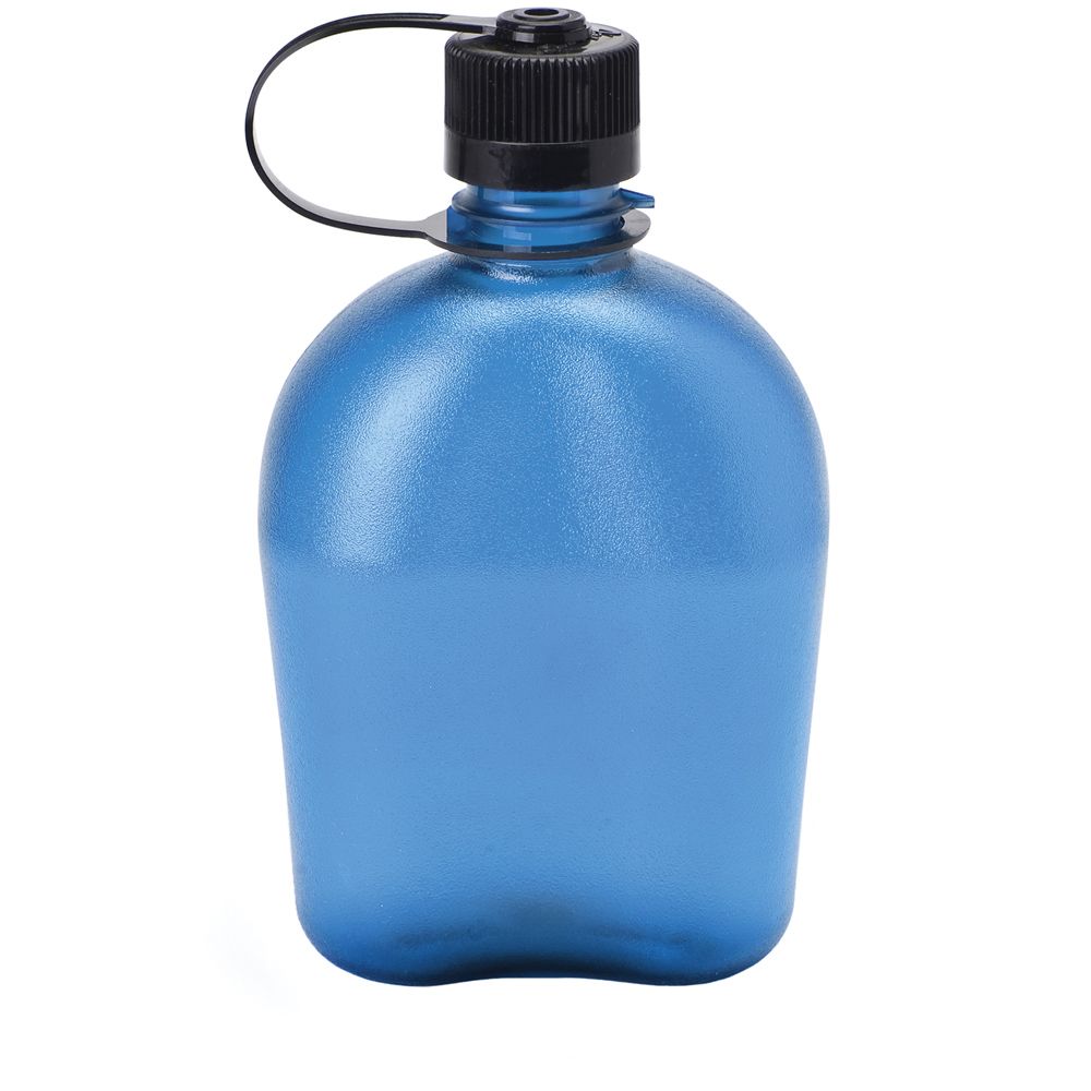 NALGENE 342671 32 oz Oasis Sustain Canteen Water Bottle&#44; Blue