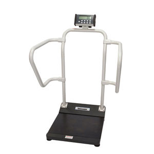 Health-o-Meter Health O Meter Professional HealthOMeter-1100KLHR Digital Stand On Scale with Height Rod