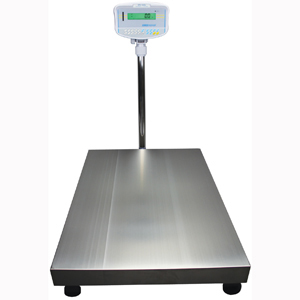 Adam 330 lbs Floor Check Weighing Scale, 9 x 18 x 35 in.