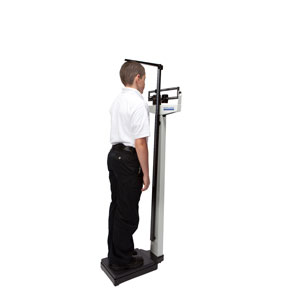 Health-o-Meter Physician Beam Scale with Height Rod & Wheels