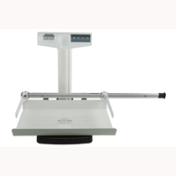 Health-o-Meter HealthOMeter-553KGCT-HR Scale with Height Rod & Rolling Cart
