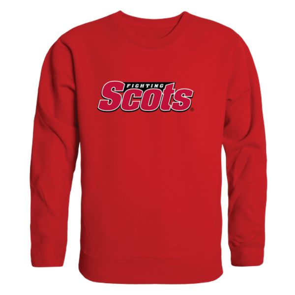 W Republic 508-695-RED-01 NCAA Monmouth College Fighting Scots College Crewneck Sweater&#44; Red - Small