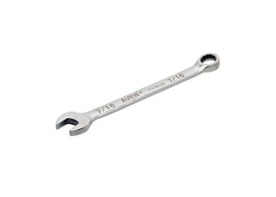 Aven 21187-0716 Stainless Steel Combination Wrench - 0.43 Inch