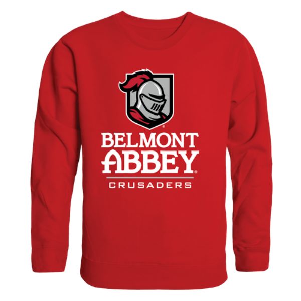 W Republic 508-616-RED-05 NCAA Belmont Abbey Crusaders College Crewneck Sweater&#44; Red - 2XL