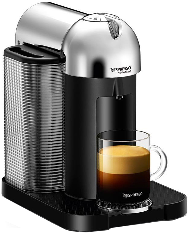 Nespresso BNV250CRO1BUC1 Chrome Vertuoline & Milk Espresso Machine