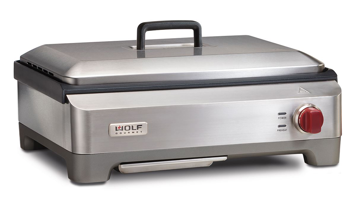 WOLF WGGR100S Gourmet Stainless Steel Precision Griddle