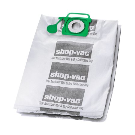 Shop-Vac 9021633 12.5 x 0.5 in. Wet & Dry Vacuum Bag&#44; 12-20 gal - White