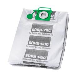 Shop-Vac 9021633 Shop-Vac Vacuum Bags,Non-Reusable,Wet/Dry,PK2 9021633