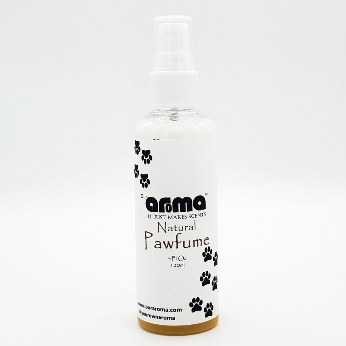 our aroma APP-LP0-004 4 fl oz Natural Pawfume Lemongrass & Peppermint Grooming Spray