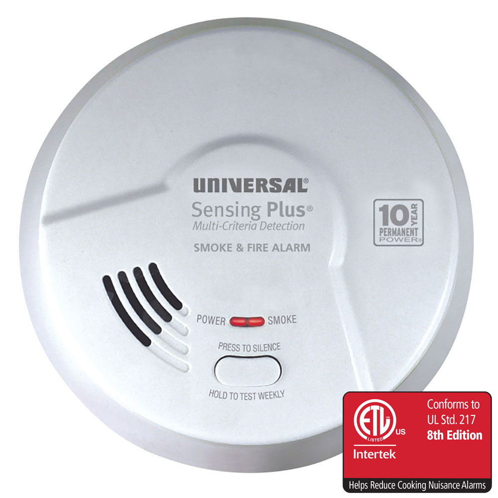 Universal Security AMIK3051SC Kitchen Smoke & Fire Alarm
