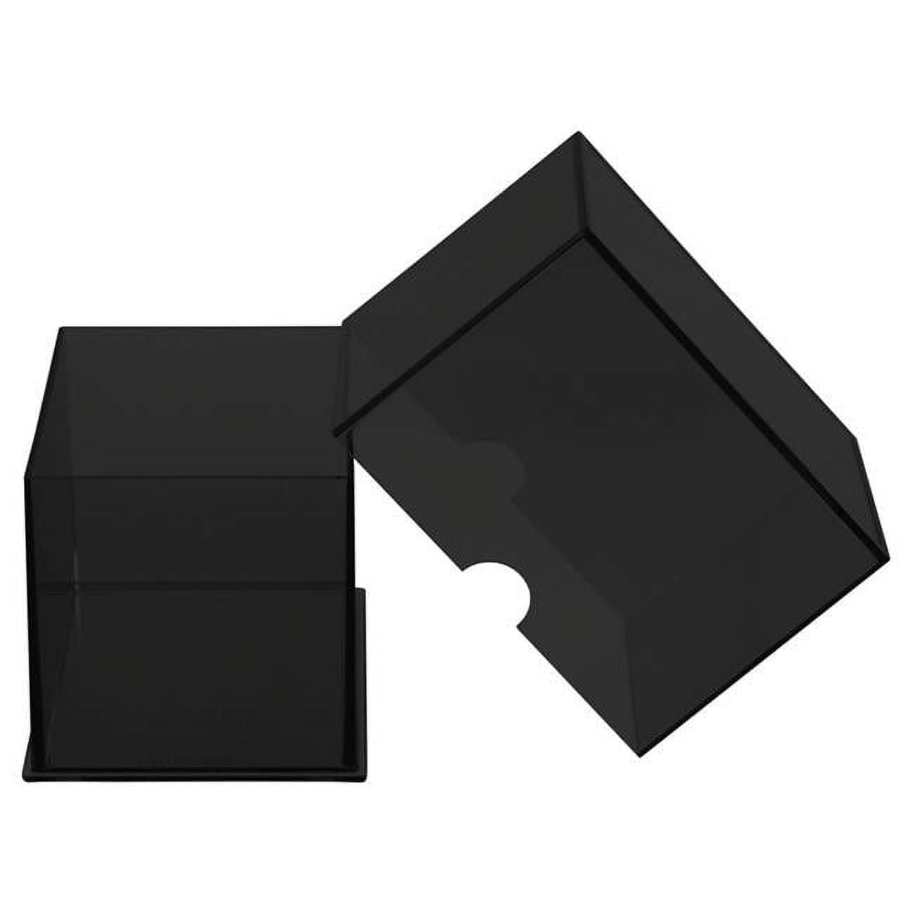 Ultra Pro ULP15827 Eclipse Deck Box&#44; Jet Black - 2 Piece