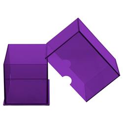 Ultra Pro ULP15831 Eclipse Deck Box&#44; Royal Purple - 2 Piece