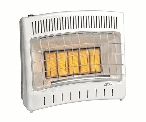 Lenomex 44408000 Vent-Free Radiant Infrared Natural Gas Room Heater SC30T-1-NG