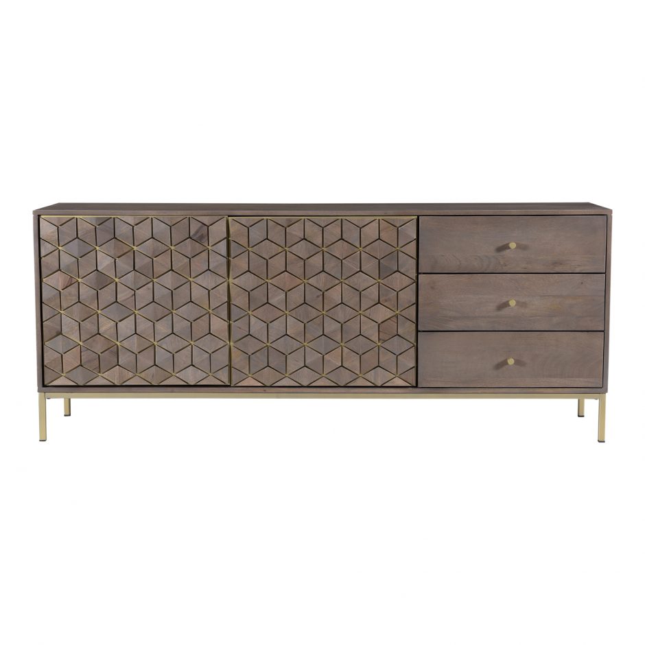 Moes Home Collection RP-1016-29 Corolla Buffet Sideboard