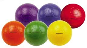 Champion Sports BA767P Rhino Skin Low Bounce Foam Soccer Balls - Size 4 (Set of 6)