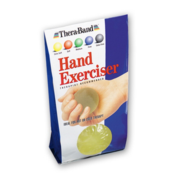 OPTP 26020T Thera-Band Hand Exerciser, Yellow - Extra Soft