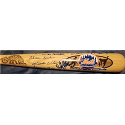 Autograph Warehouse 726137 New York Mets Autographed by 28 Players Rusty Staub Gary Carter Keith Hernandez Warren Spahn Duke Snider Agee Plus More B